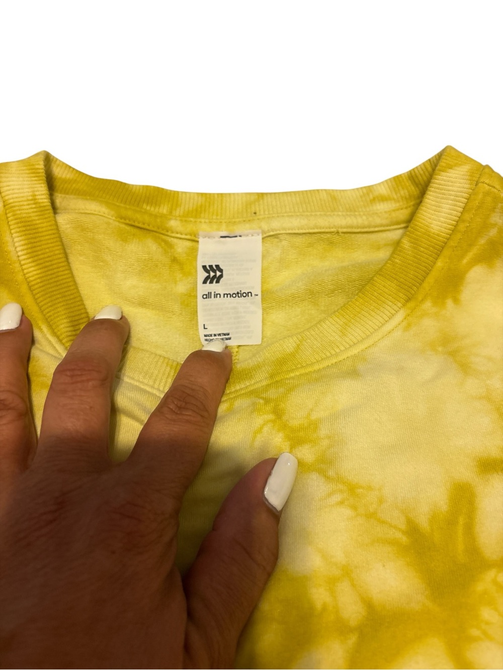 All In Motion Tie-Dye Crewneck Sweatshirt - Picture 2 of 5
